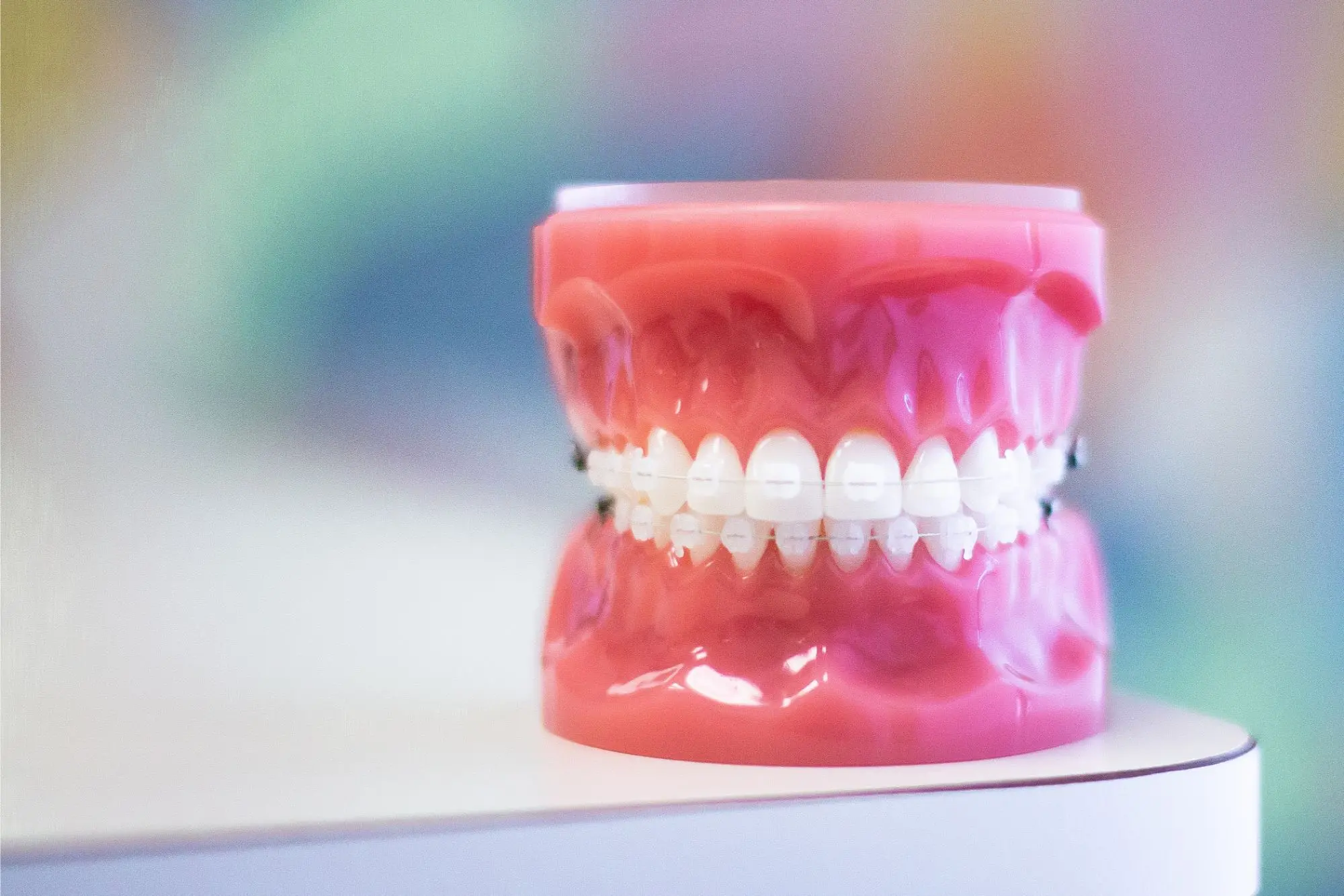 Clear ceramic braces at Elizabeth Blake Orthodontics in Hopkinton, MA